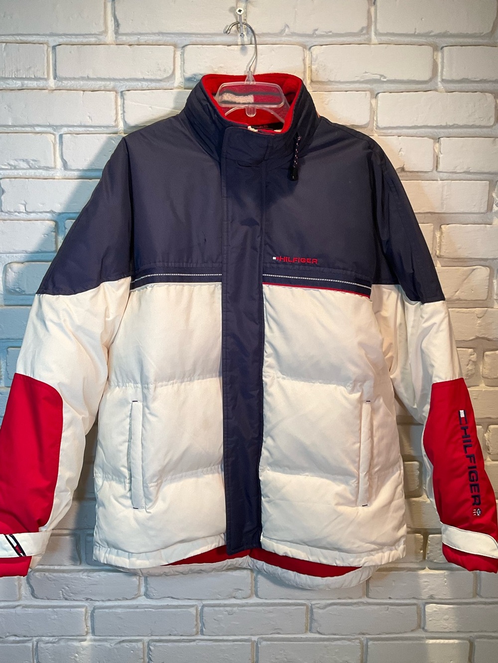 Vintage Tommy Hilfiger Cold-stop Down Winter Jacket M